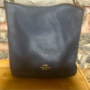 Coach shoulder bag  Dark blue